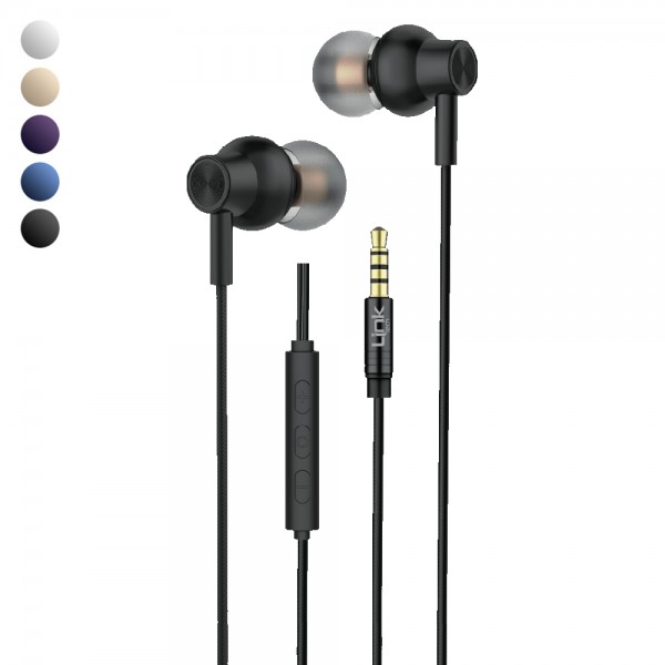 LinkTech H71 Ekstra Bass 3.5mm Kulak İçi Kablolu Kulaklık…