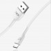 LinkTech K600 Premium Micro USB Data/Şarj Kablosu 2.4A 1mt Beyaz