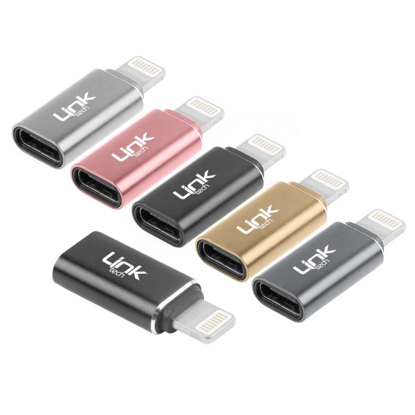 LinkTech O190 Type-C to Lightning Dönüştürücü Metal Adaptör…