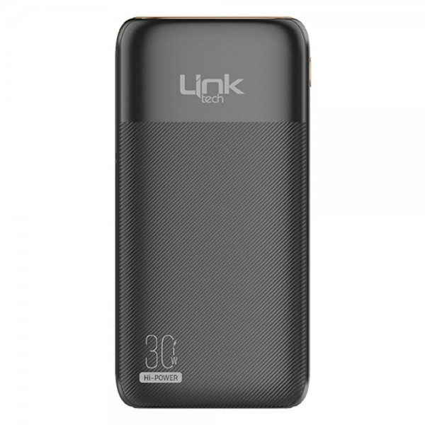 LinkTech PD13 Premium 10000 mAh PD 30W Süper Hızlı Powerbank Siyah…