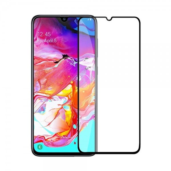 LinkTech Samsung Galaxy A70 Temperli 5D Pro Cam Ekran Koruyucu