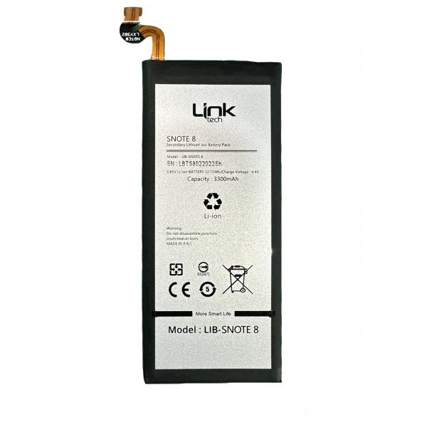 LinkTech Samsung Galaxy Note 8 Premium Batarya BN950 3300 mAh