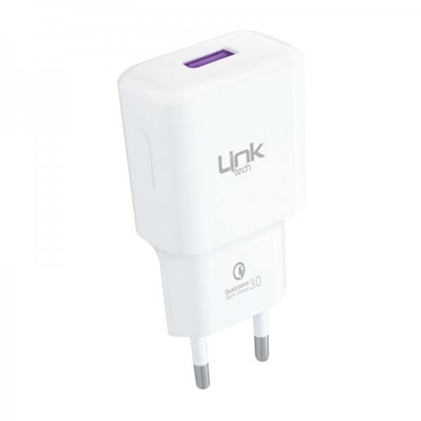 LinkTech T448e Strong 18W QC3.0 Hızlı Şarj Adaptörü (Başlık)