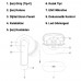 LinkTech TW36 IPX4 Sertifikalı ENC TWS Bluetooth Kulaklık