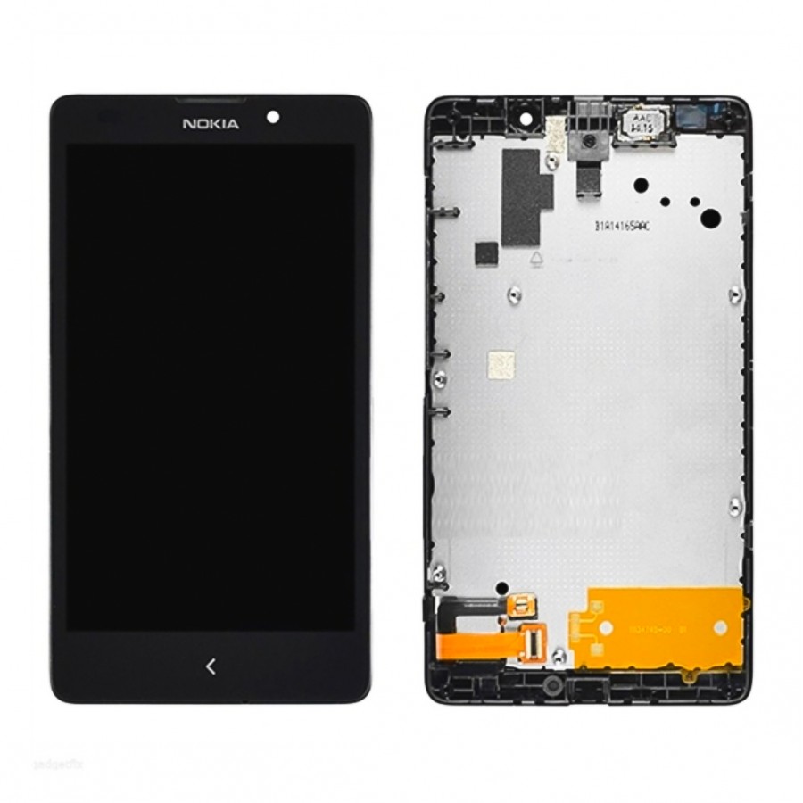 Nokia XL RM-1030 / RM-1042 Ekran LCD Dokunmatik - Siyah