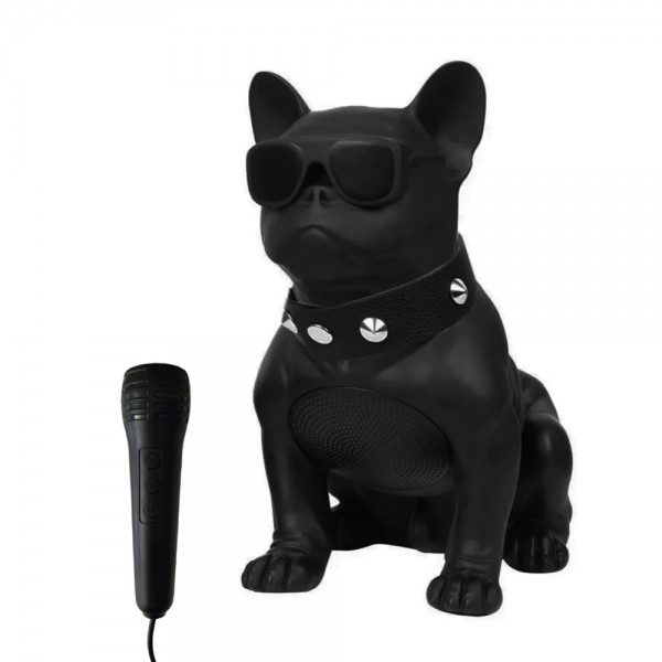 NoTech CH-M11M Mikrofonlu Bluetooth Hoparlör Bulldog Figürlü 33.5cm…