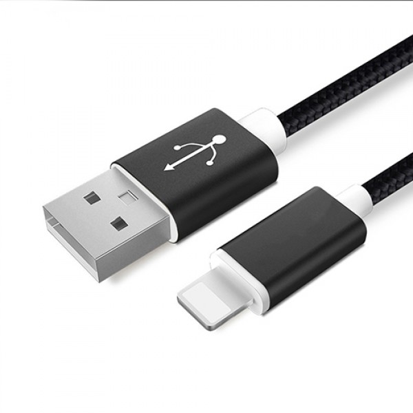 NoTech iPhone Lightning Kırılmaz USB Kablo 1.5mt Siyah …