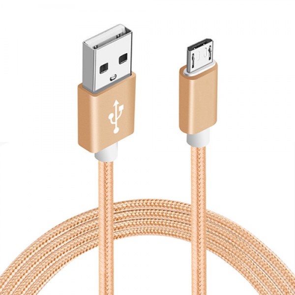 NoTech Micro USB Kırılmaz USB Kablo 1.5mt Gold …