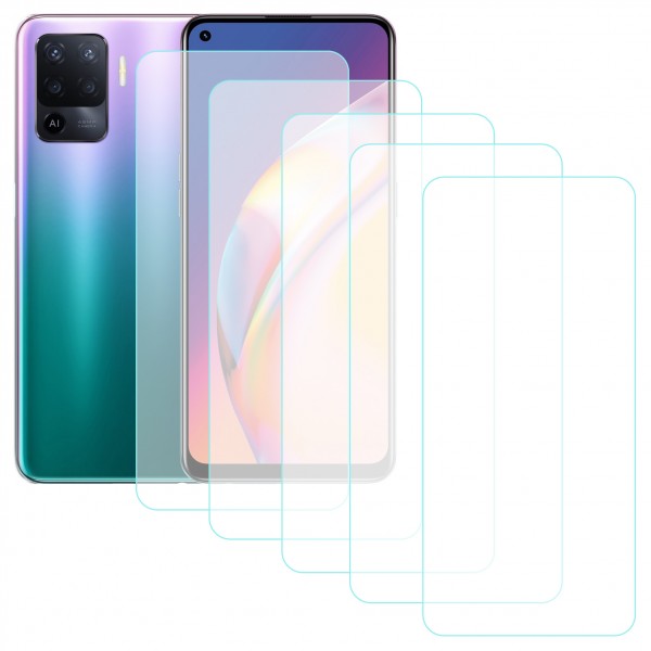 NoTech Oppo Reno5 Lite Temperli Cam Ekran Koruyucu 5li Eko Paket…