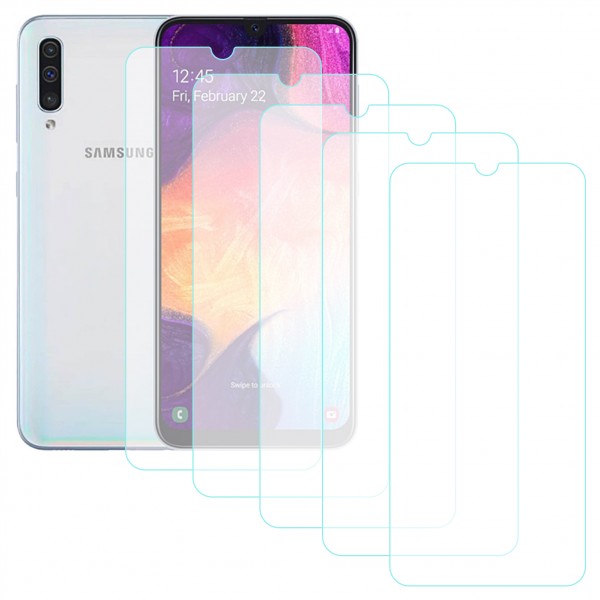 Notech Samsung Galaxy A30 / A50 Temperli Cam Ekran Koruyucu 5li Eko Paket…