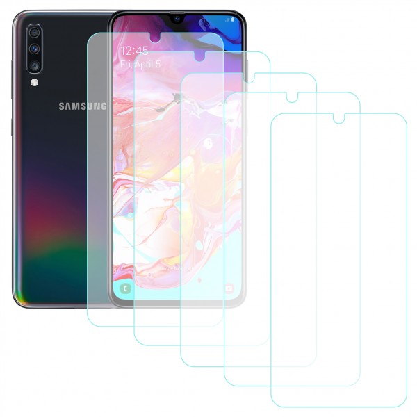 Notech Samsung Galaxy A70 Temperli Cam Ekran Koruyucu 5li Eko Paket…