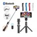 Notech SLF-L01 Selfie Stick 360 Derece Dönebilen Bluetooth ve Tripod Özellikli Kırmızı