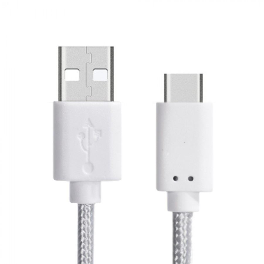 NoTech Type-C (USB-C) Kırılmaz USB Kablo 20cm Gri