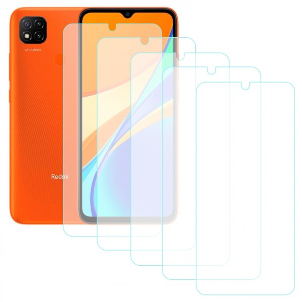 Notech Xiaomi Redmi 9A / 9C Temperli Cam Ekran Koruyucu 5li Eko Paket…