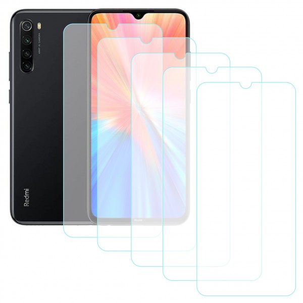 Notech Xiaomi Redmi Note 8 Temperli Cam Ekran Koruyucu 5li Eko Paket…