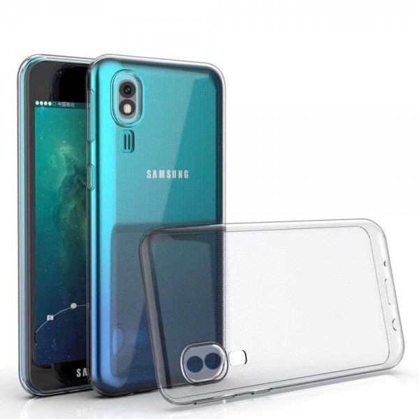 Samsung Galaxy A2 Core (A260) Kılıf FitCase Toz Koruma Tıpalı Şeffaf …