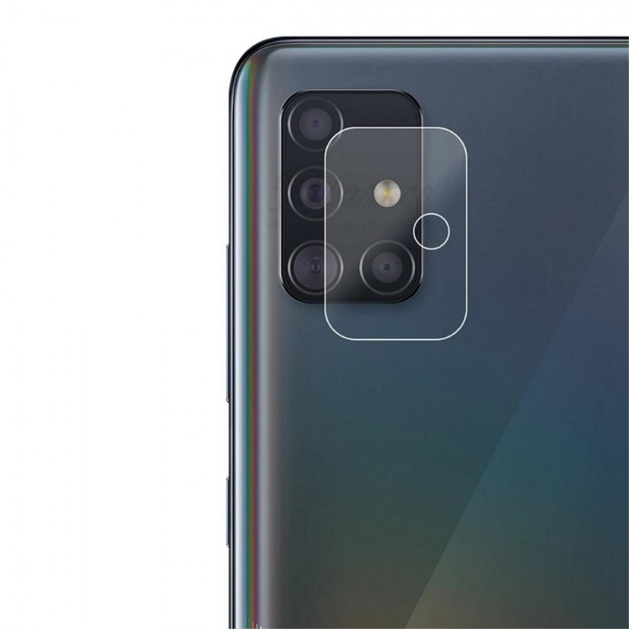 Samsung Galaxy A71 Kamera Lens Koruyucu 3D Cam