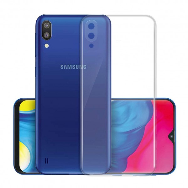 Samsung Galaxy M10 (M105) Kılıf FitCase Toz Koruma Tıpalı Şeffaf Arka…