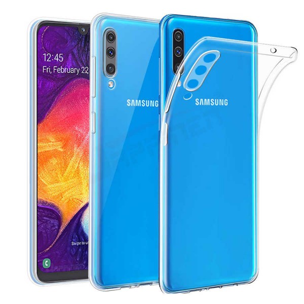 Samsung Galaxy M30 (M305) Kılıf FitCase Toz Koruma Tıpalı Şeffaf …