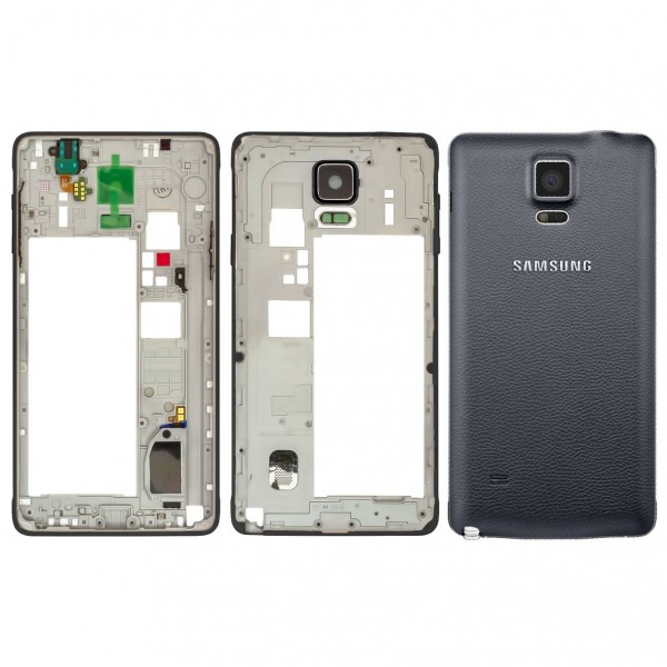 Samsung Galaxy Note 4 N910 Kasa Kapak - Siyah…