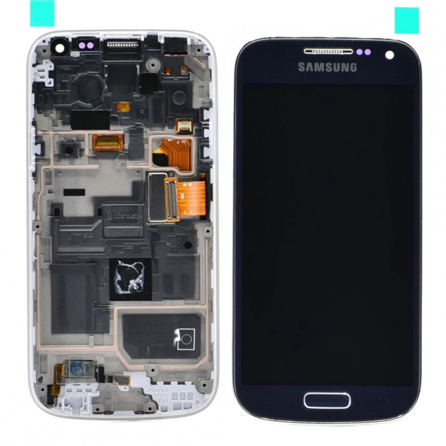 Samsung Galaxy S4 Mini I9190 LCD Ekran Dokunmatik Çıtalı Komple Siyah