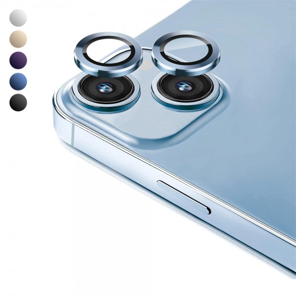 Shaza iPhone 15 / iPhone 15 Plus Safir Kamera Lens Koruyucu 3lü Set…
