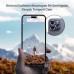 Shaza iPhone 15 Pro / iPhone 15 Pro Max Safir Kamera Lens Koruyucu 3lü Set