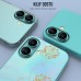 Shaza iPhone 16 / iPhone 16 Plus Safir Kamera Lens Koruyucu 3lü Set