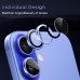 Shaza iPhone 16 / iPhone 16 Plus Safir Kamera Lens Koruyucu 3lü Set