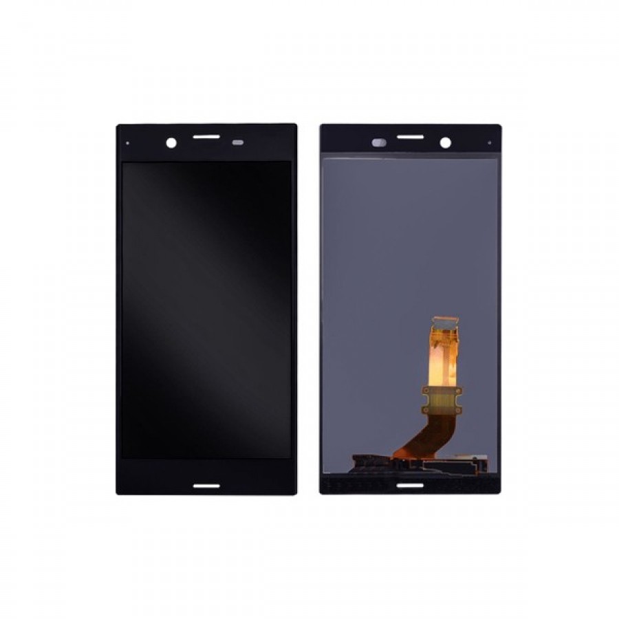 Sony Xperia XZ F8331 F8332 LCD Ekran Dokunmatik Çıtasız Siyah