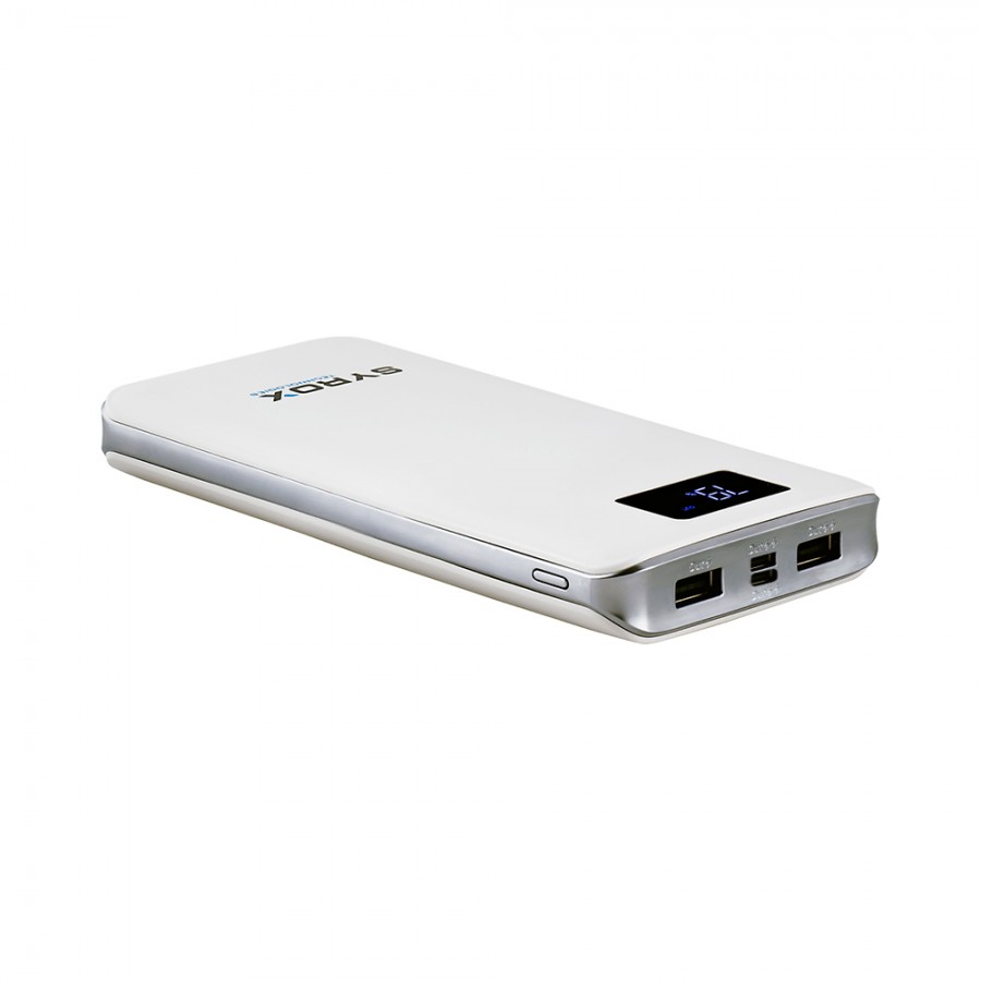 Syrox PB107 Powerbank Taşınabilir Batarya Ekranlı 20000 mAh Beyaz