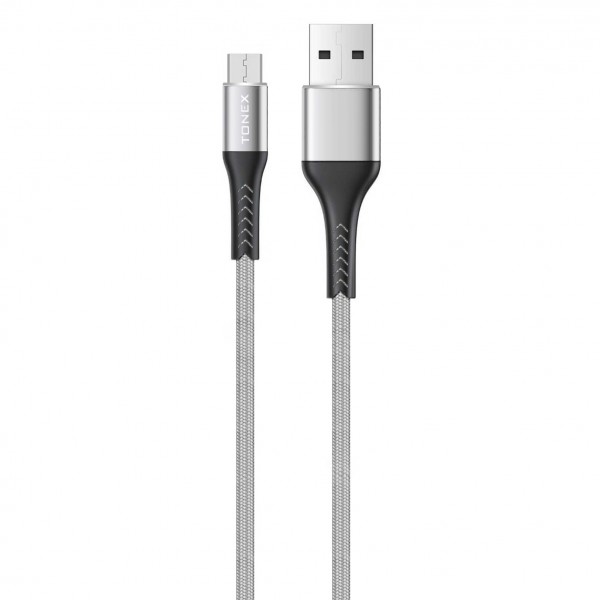 Tonex Delta Serisi Micro USB QC3.0 3.4A USB Şarj ve Data Kablosu 1mt…