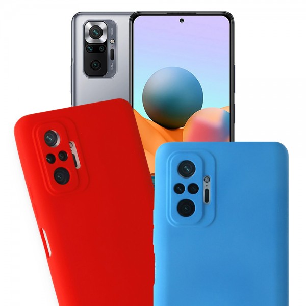 Xiaomi Redmi Note 10 Pro Kılıf Kamera Korumalı Lansman Silikon Kapak…