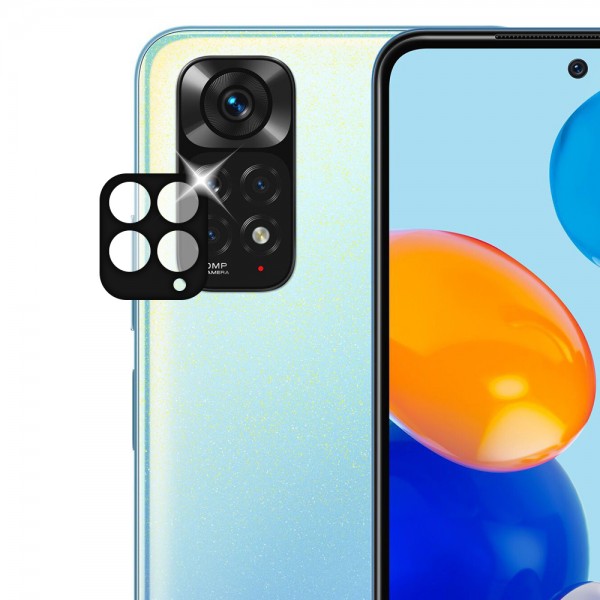 Xiaomi Redmi Note 11 Pro Kamera Lens Koruyucu 3D Cam Siyah…